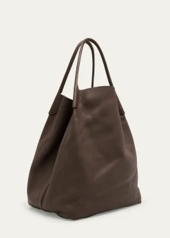 Loro PianaBale Leather Hobo Bag