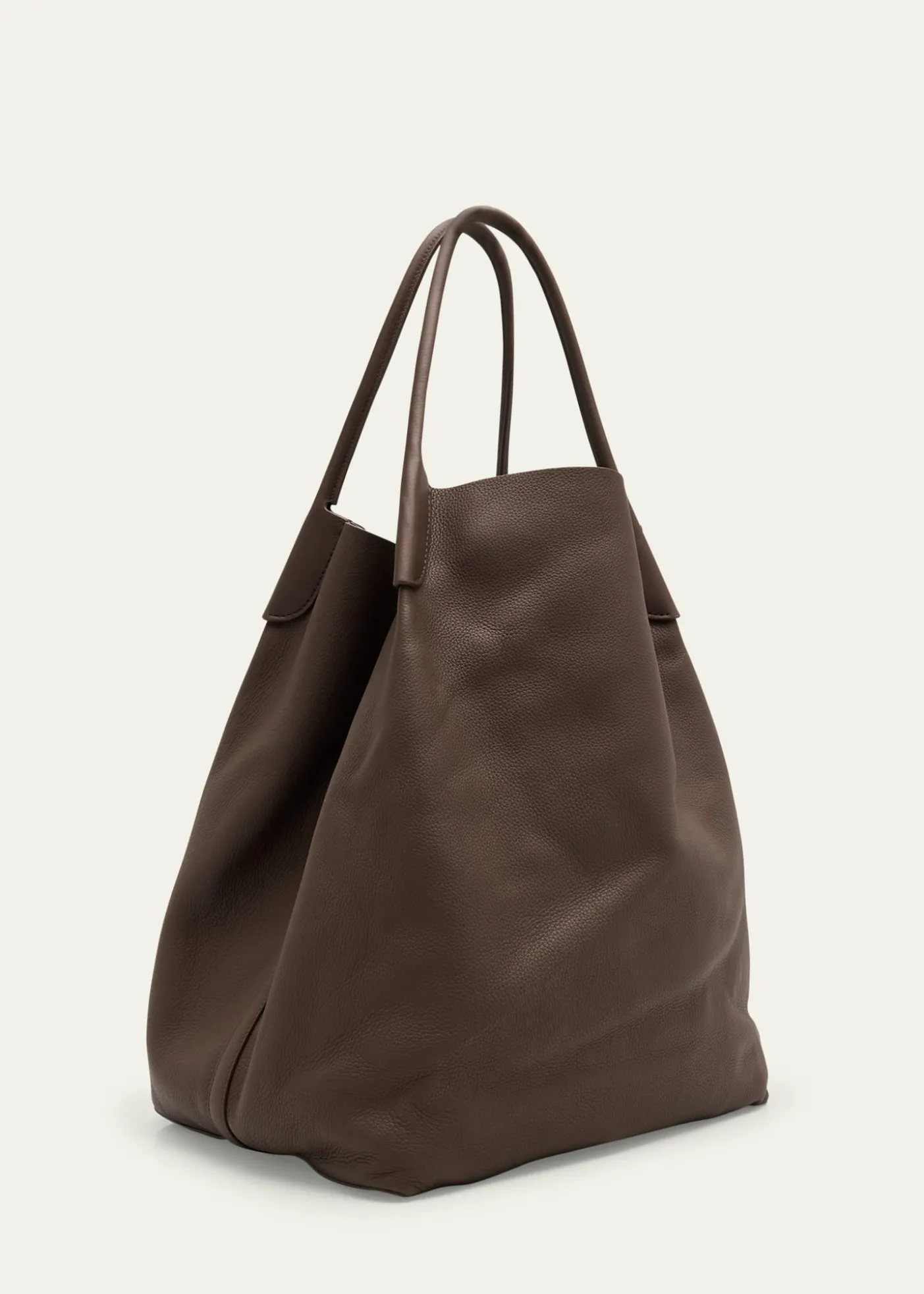 Loro PianaBale Leather Hobo Bag