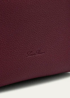 Loro PianaBale Micro Grain Leather Crossbody Bag