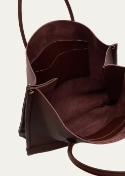 Loro PianaBeam Leather Tote Bag