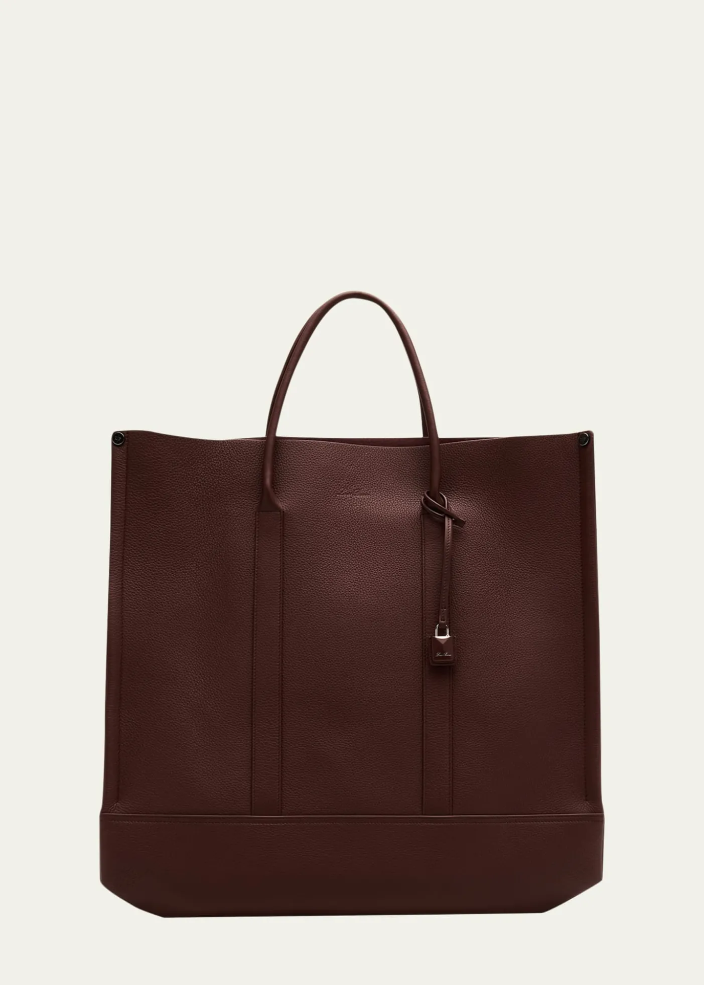 Loro PianaBeam Leather Tote Bag