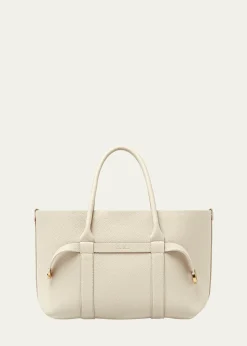 Loro PianaGhiera Small Leather Shopper Tote Bag