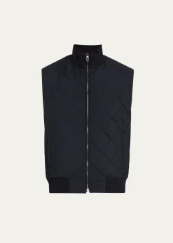 Loro PianaMen's Ampay Full-Zip Vest