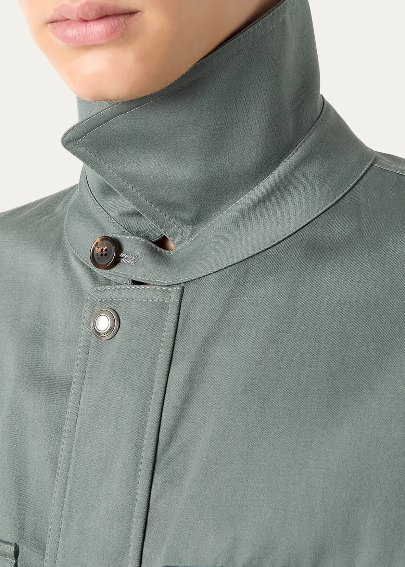 Loro PianaMen's Harstad Flap-Pocket Field Jacket