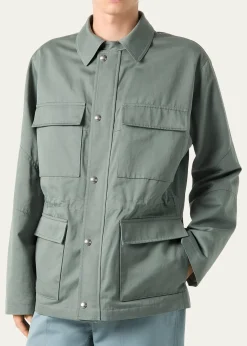 Loro PianaMen's Harstad Flap-Pocket Field Jacket