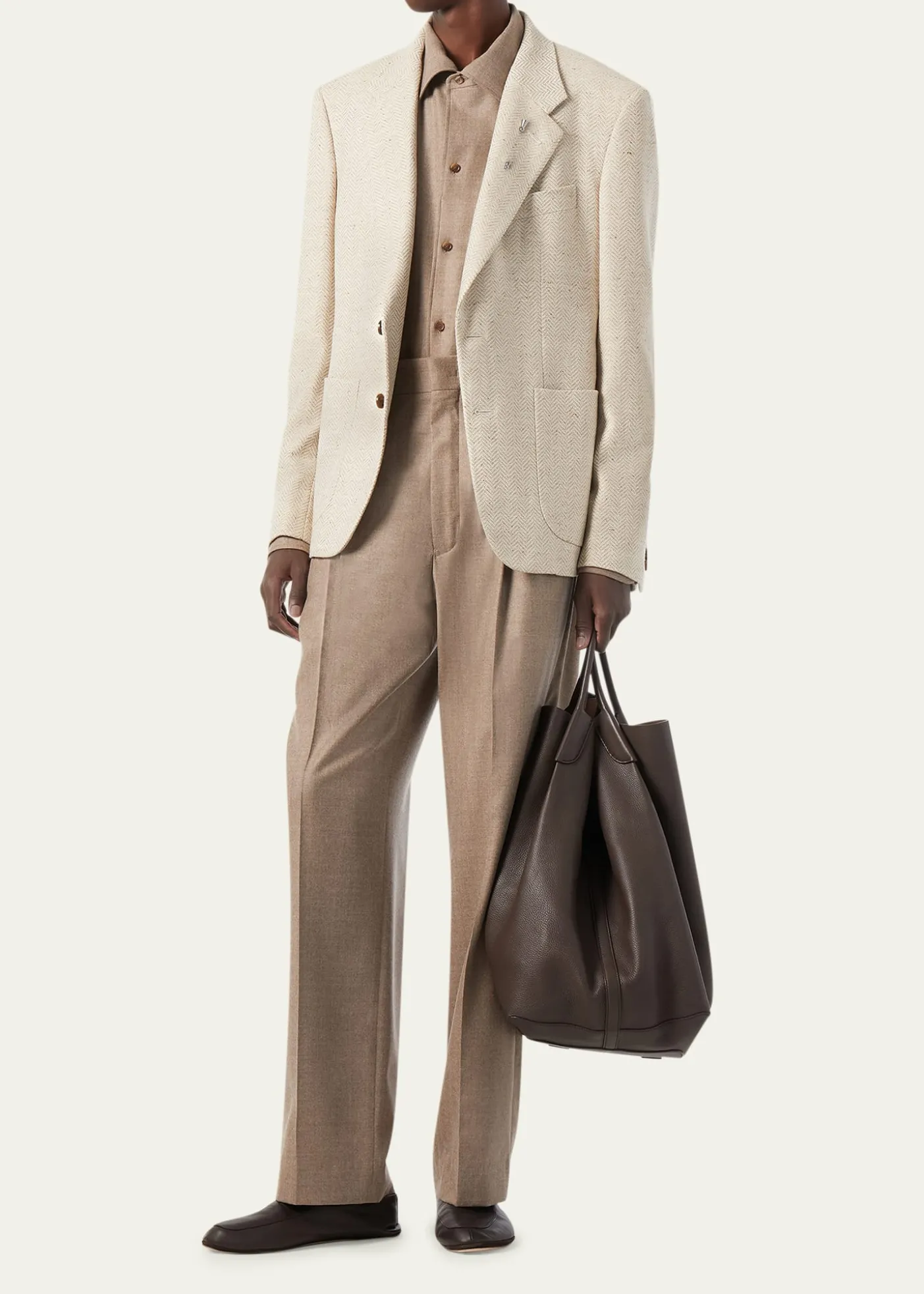Loro PianaMen's Hedland Notch Lapel Single-Breasted Blazer
