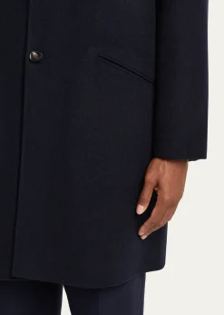 Loro PianaMen's Javier Double Knit Cashmere Rain Overcoat
