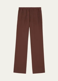 Loro PianaMen's Marlyn Linen and Silk Trousers