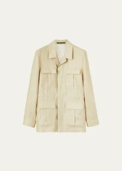 Loro PianaMen's Mojave Field Jacket