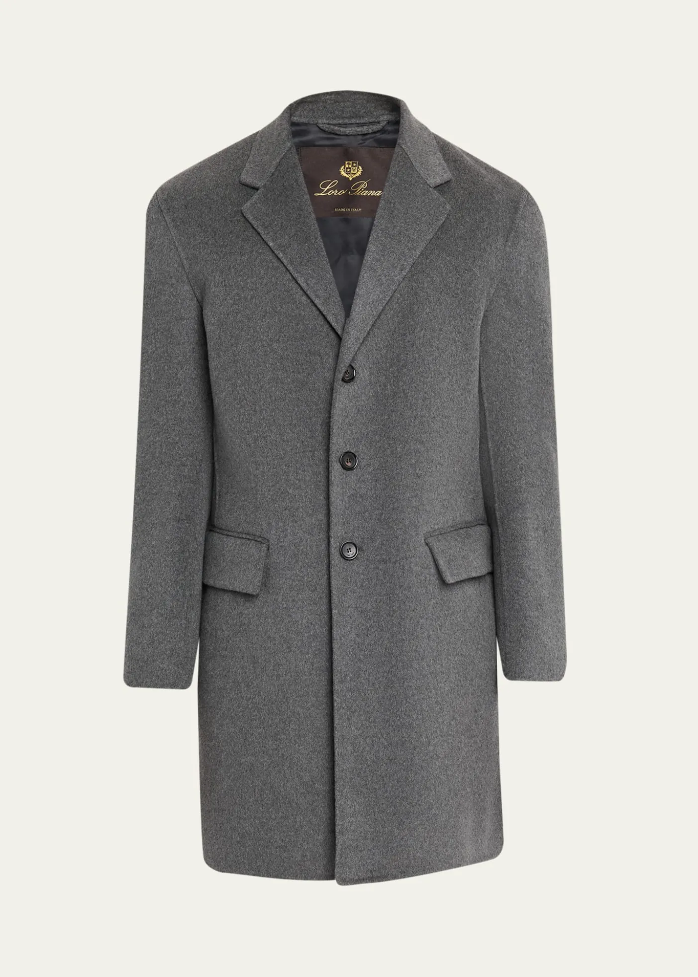 Loro PianaMen's Paolo Baby Cashmere Overcoat