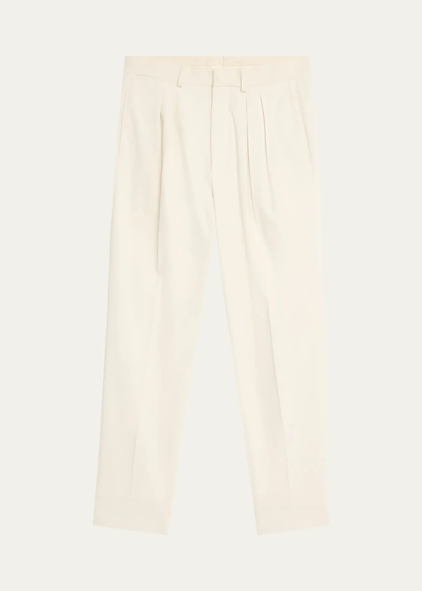 Loro PianaMen's Ruben Pleated Trousers