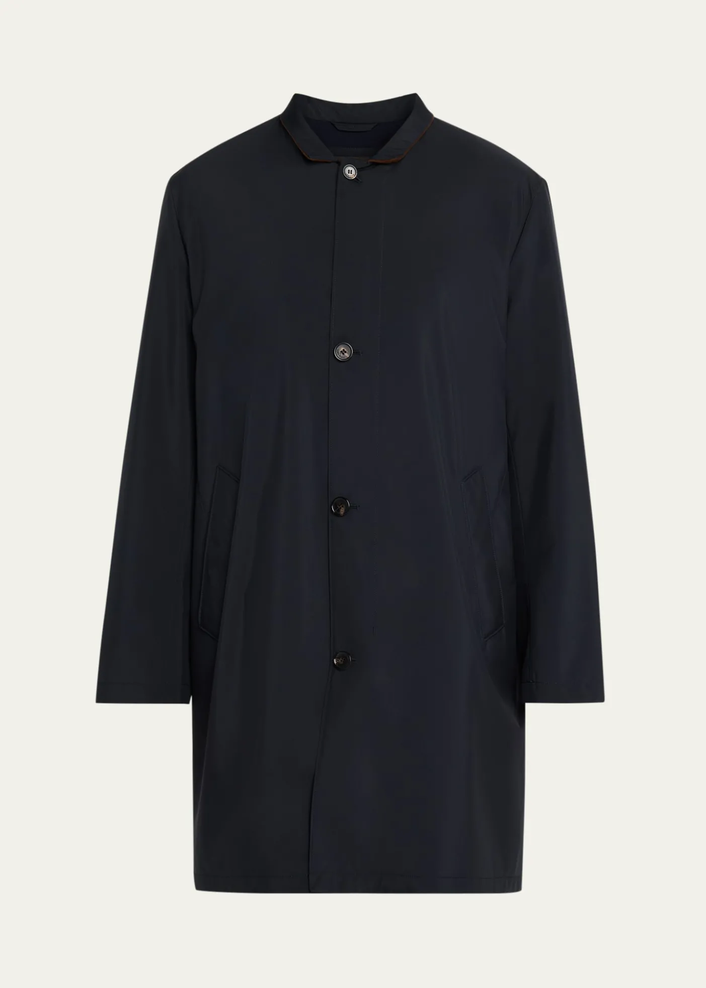 Loro PianaMen's Sebring Wind-Resistant Overcoat