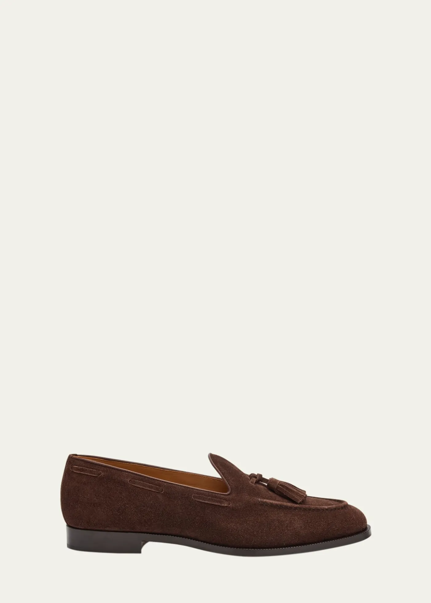 Loro PianaMen's Serge Suede Tassel Loafers