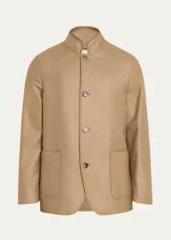Loro PianaMen's Spagna Wool Jacket