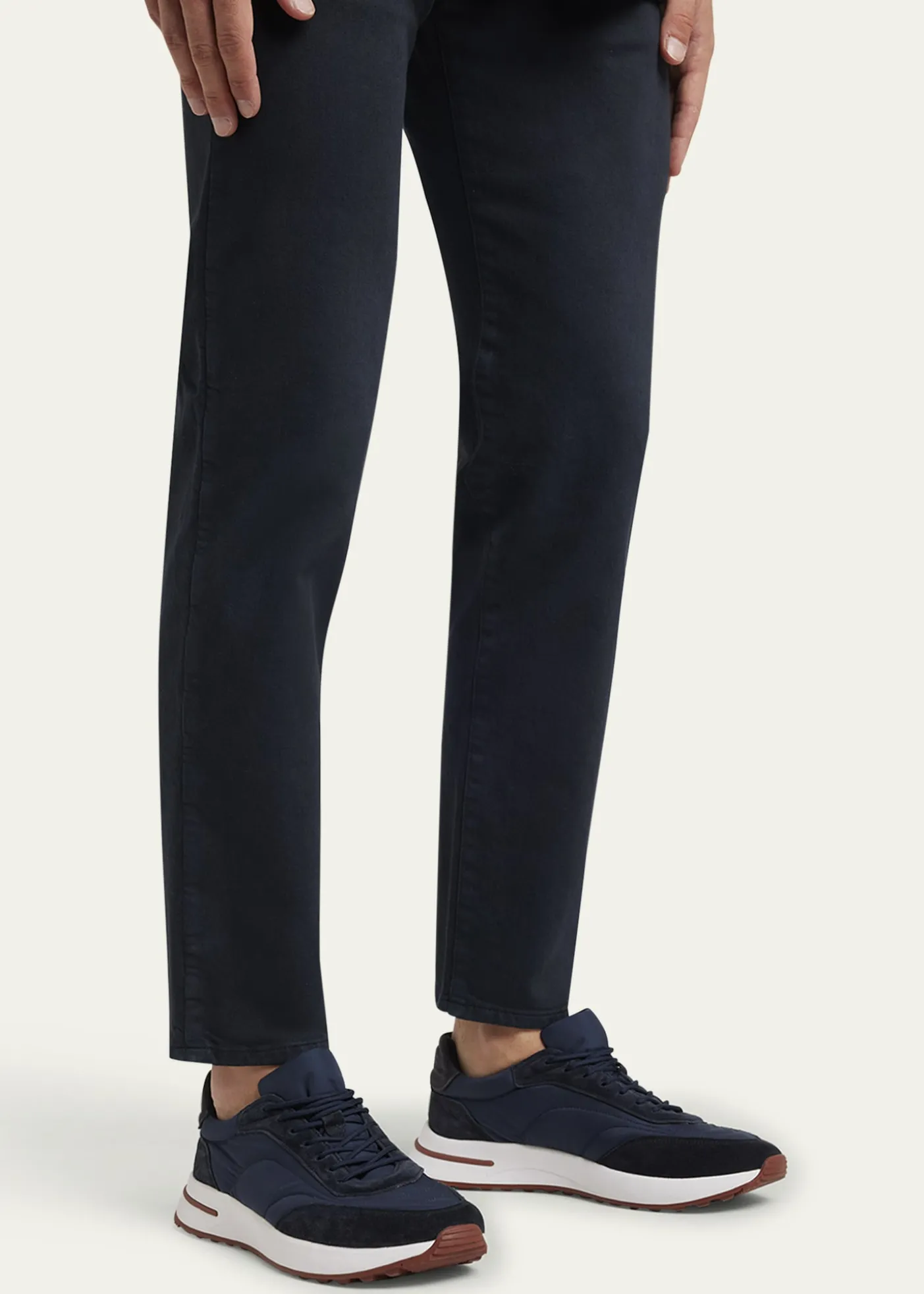 Loro PianaMen's Weekend Walk Low-Top Sneakers