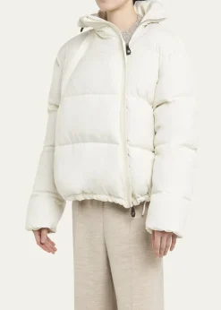 Loro PianaSebastian Japon Silk Padded Puffer