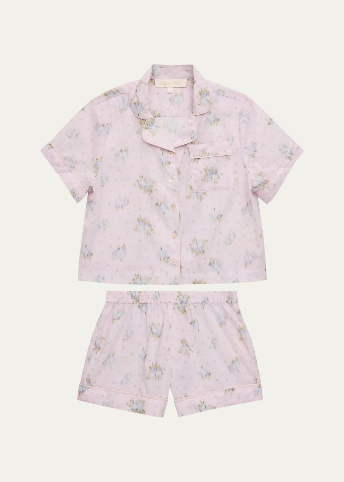 LoveShackFancyGirl's Mini Albana Pajama Set, Size 2-6