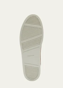 MagnanniMen's Amadeo Bicolor Leather Low-Top Sneakers