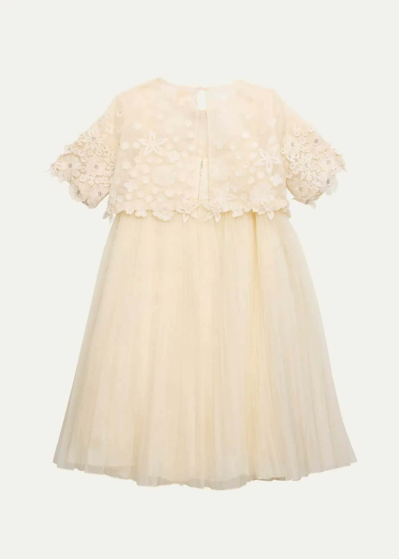 Maison AvaAnne Embellished Floral Dress, Size 12-14
