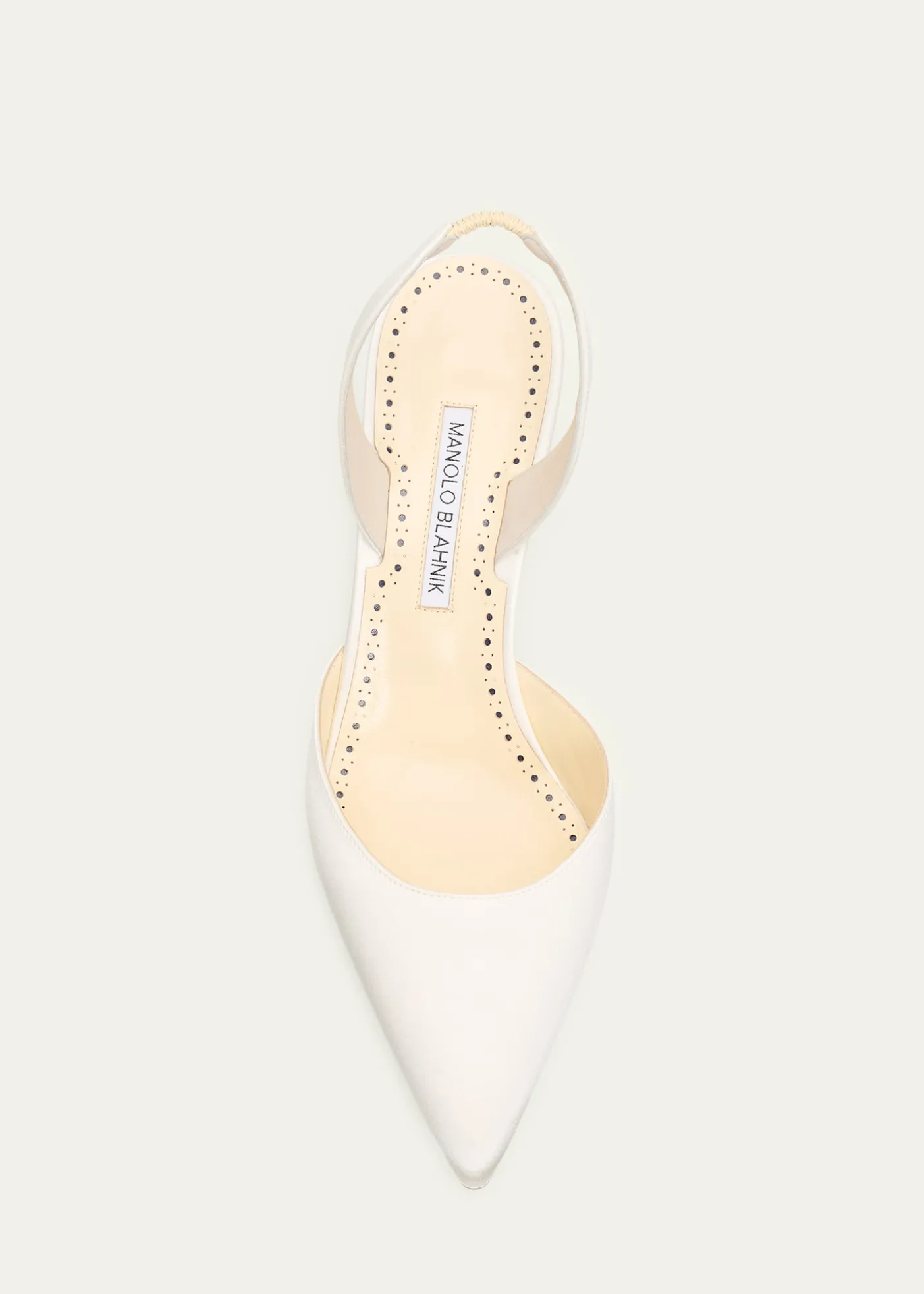 Manolo BlahnikCarolyne Kitten-Heel Halter Pumps