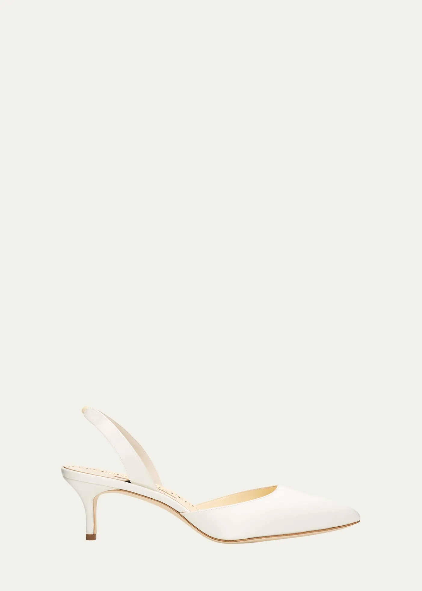 Manolo BlahnikCarolyne Kitten-Heel Halter Pumps