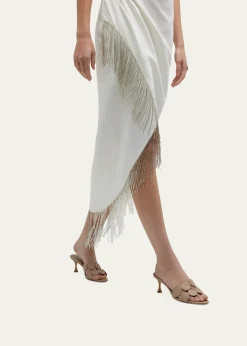 Manolo BlahnikHaribalmu Leather Slide Sandals