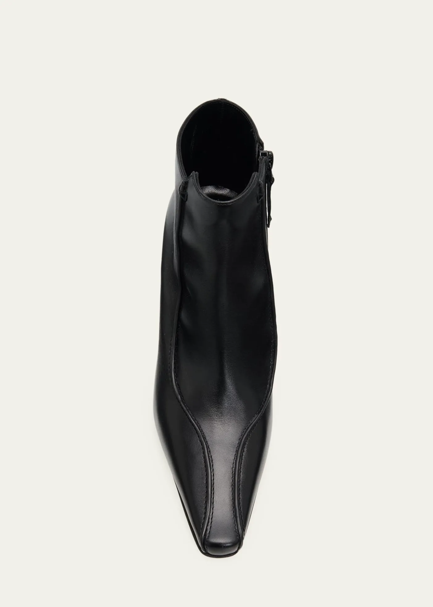 Manolo Blahnik90mm Milleta Leather Ankle Boots
