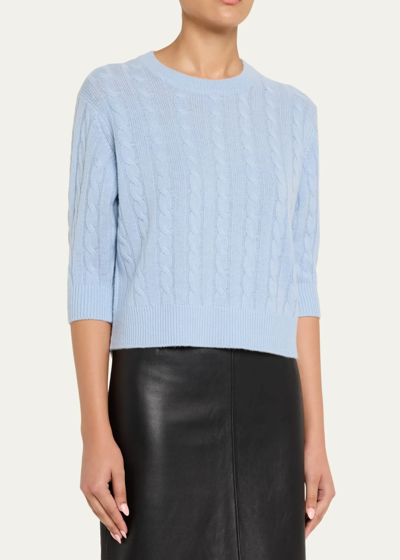 Marc JacobsOpen Back Bow Cable Sweater