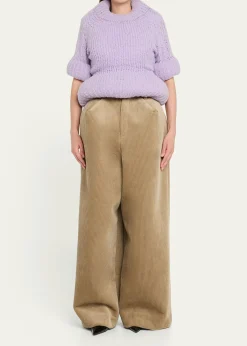 Marc Jacobs RunwayPadded Peplum Short-Sleeve Sweater