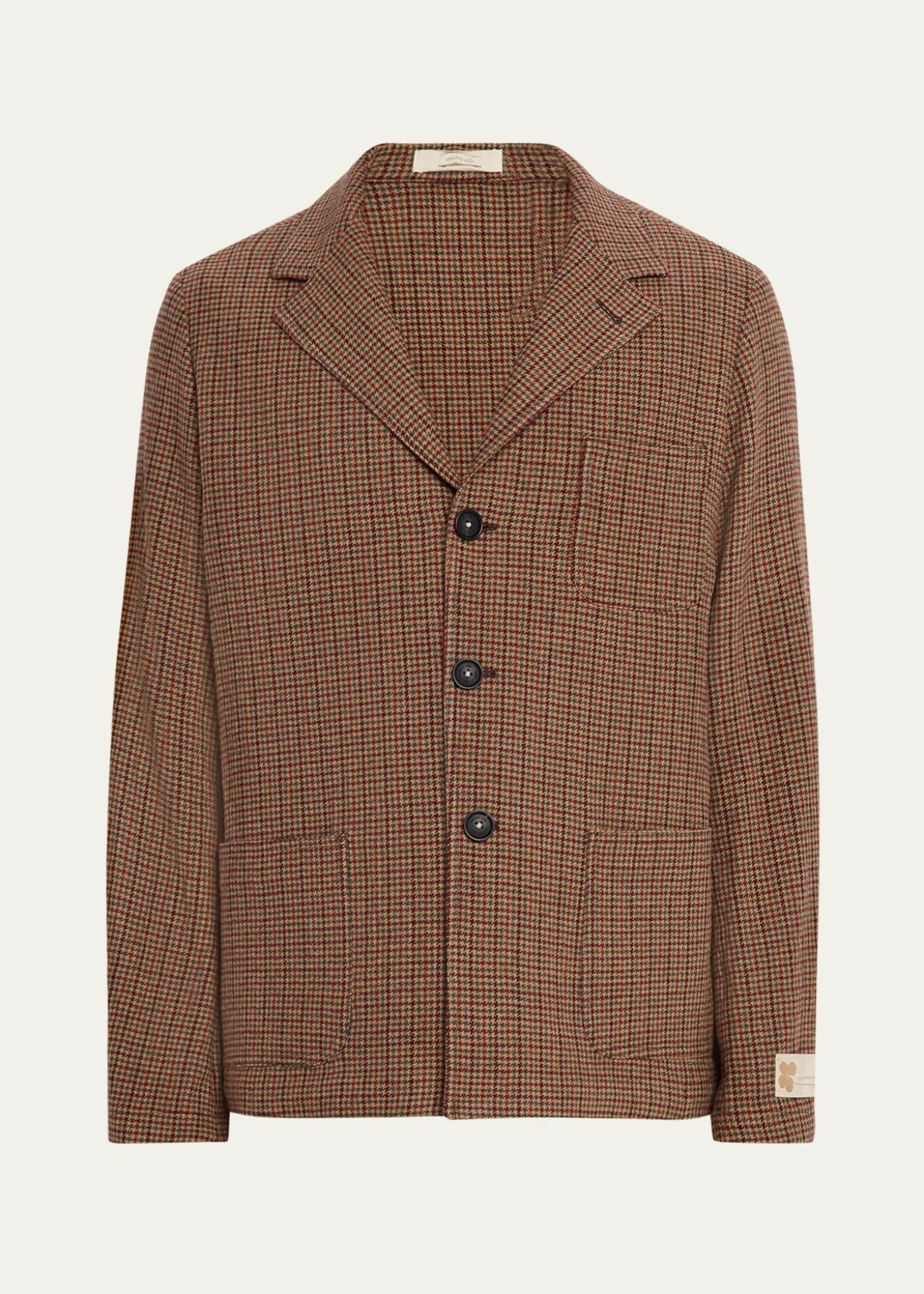 Massimo AlbaMen's Gstaad Wool Nehru Jacket