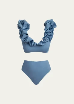 MAYGEL CORONELLucila High-Rise Two-Piece Swimsuit