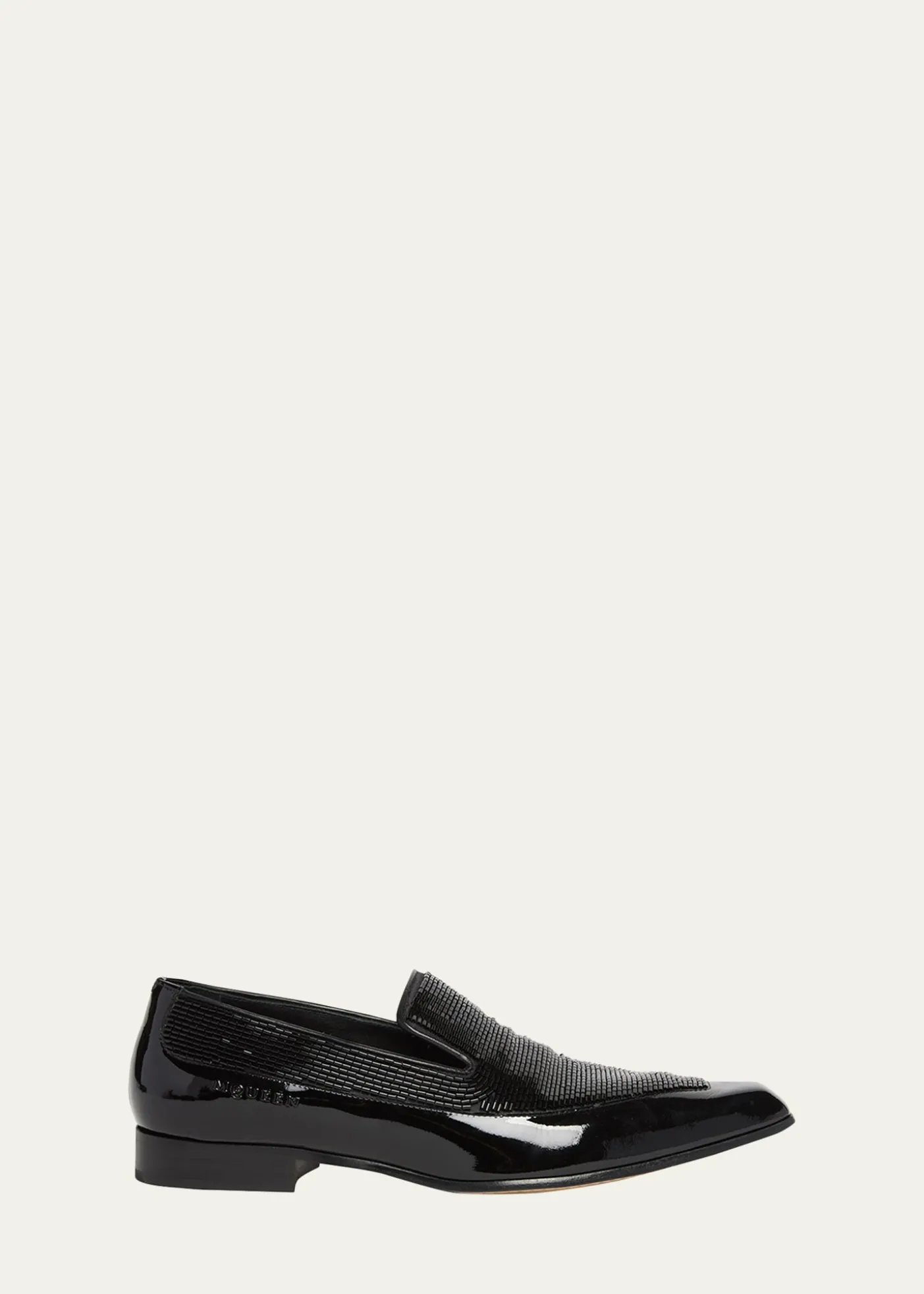 McQueenMen's Artie Beaded Leather Loafers