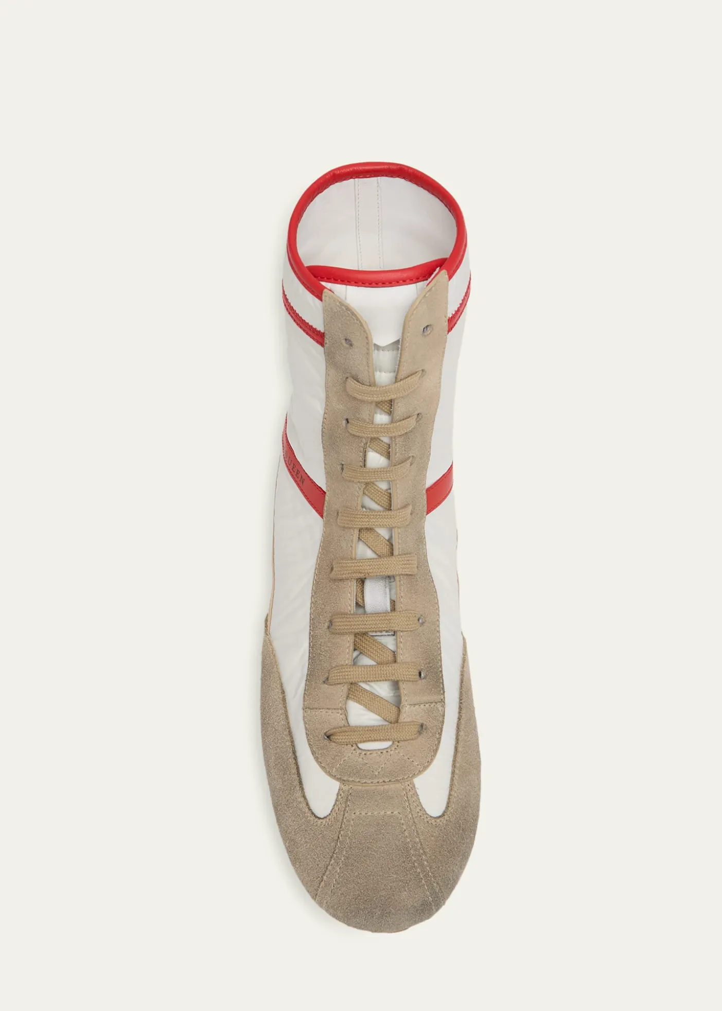 McQueenMen's Boxe Mixed Media High-Top Sneakers