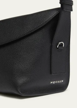 McQueenMen's Leather T-Bar Sling Bag