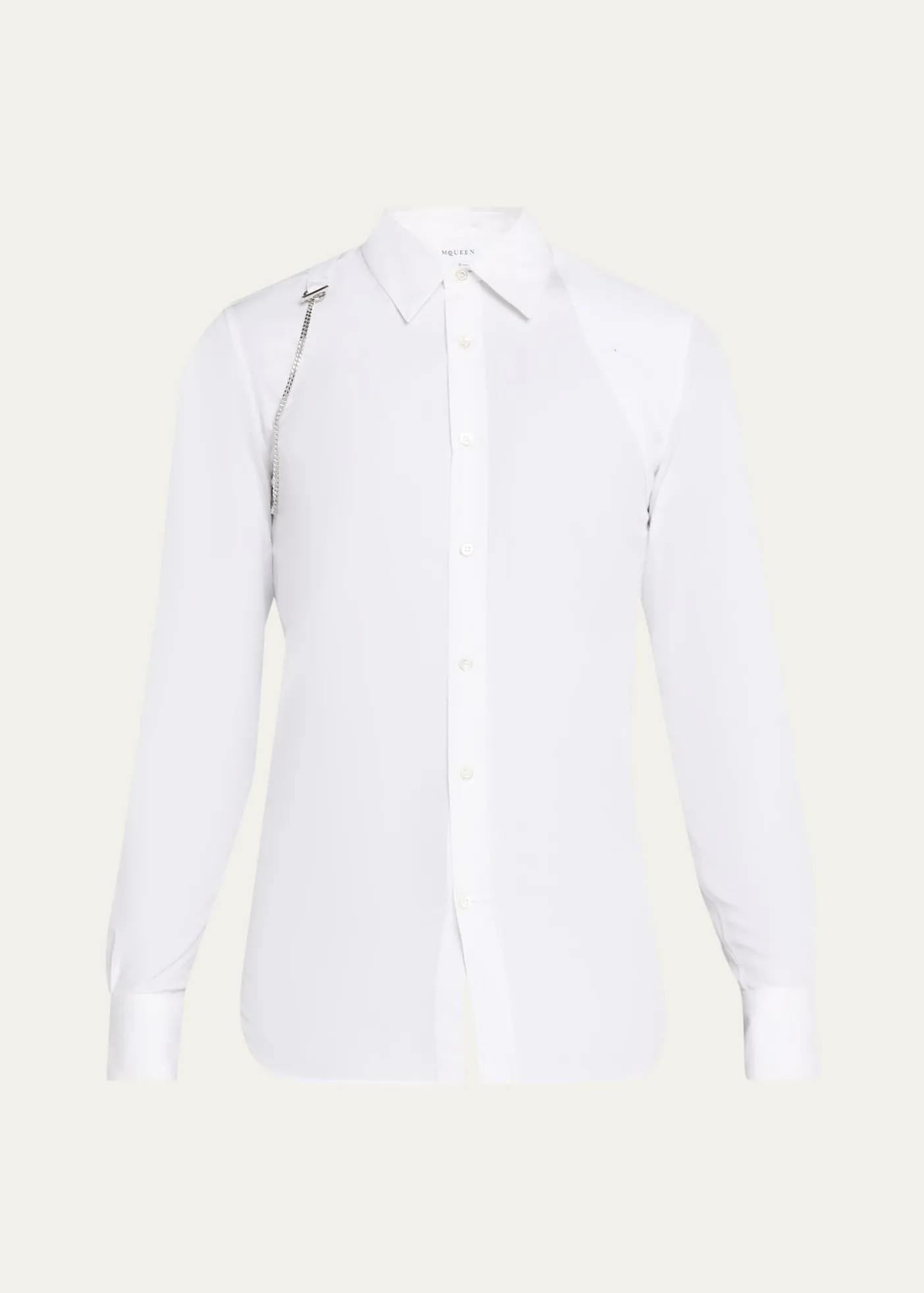 McQueenMen's T-Chain Harness Sport Shirt