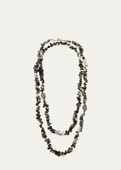 Meredith FrederickDominique Onyx Mixed-Stone Necklace