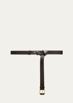 Michael Kors CollectionJodi Leather Trouser Belt