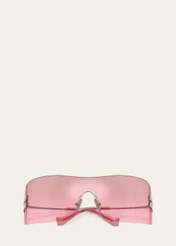 Miu Miu144MM Shield Sunglasses