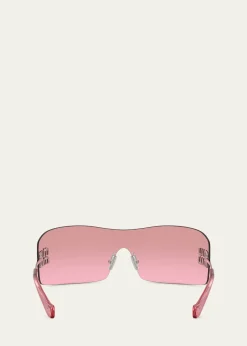 Miu Miu144MM Shield Sunglasses