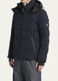 Moncler GrenobleMen's Stretch Nylon Montgetech Puffer Jacket