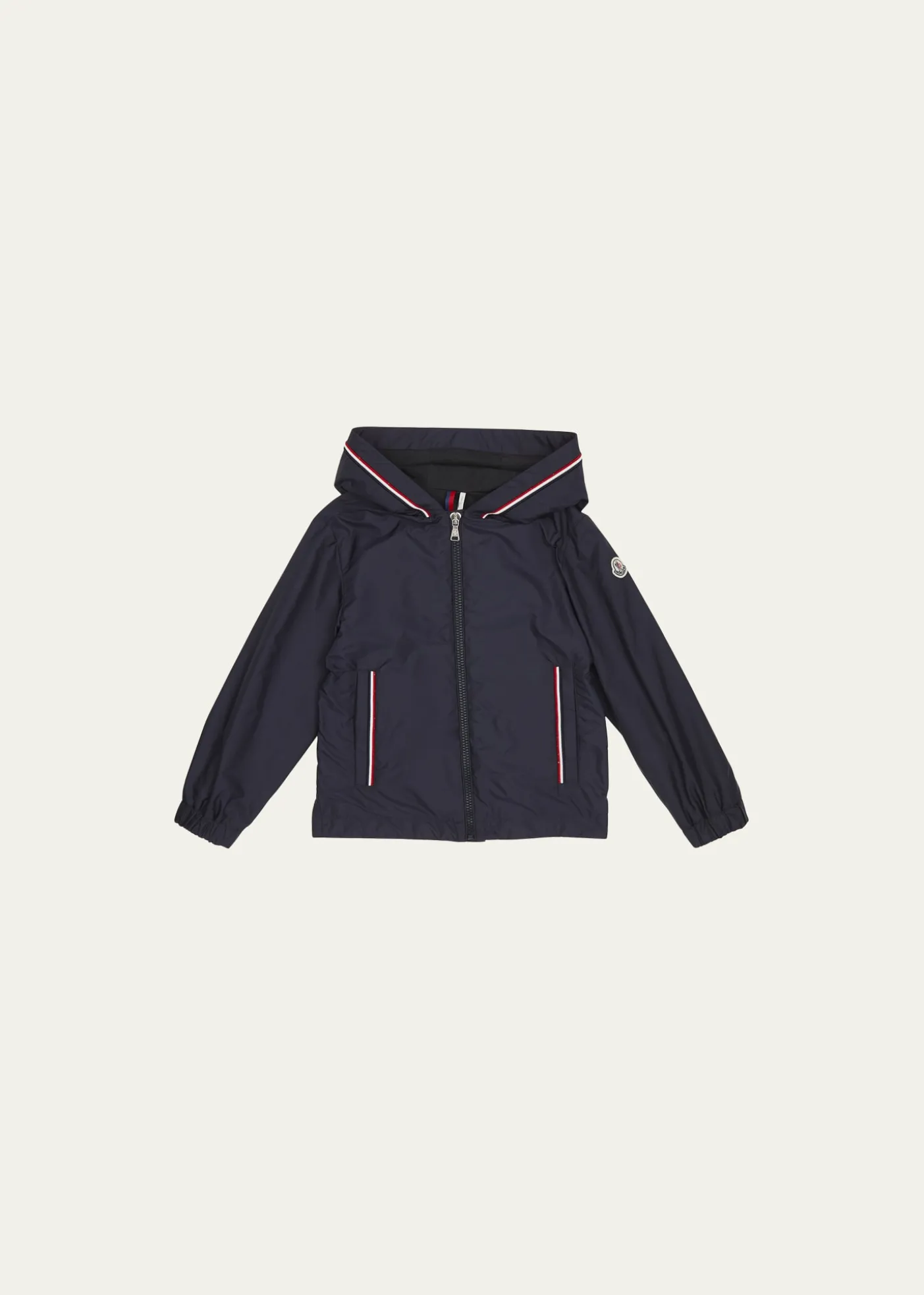 MonclerBoy's Granduc Tricolor Trim Jacket, Size 4-6