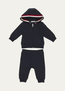 MonclerBoy's Hoodie & Jogger Pants Set, Size 6M-3