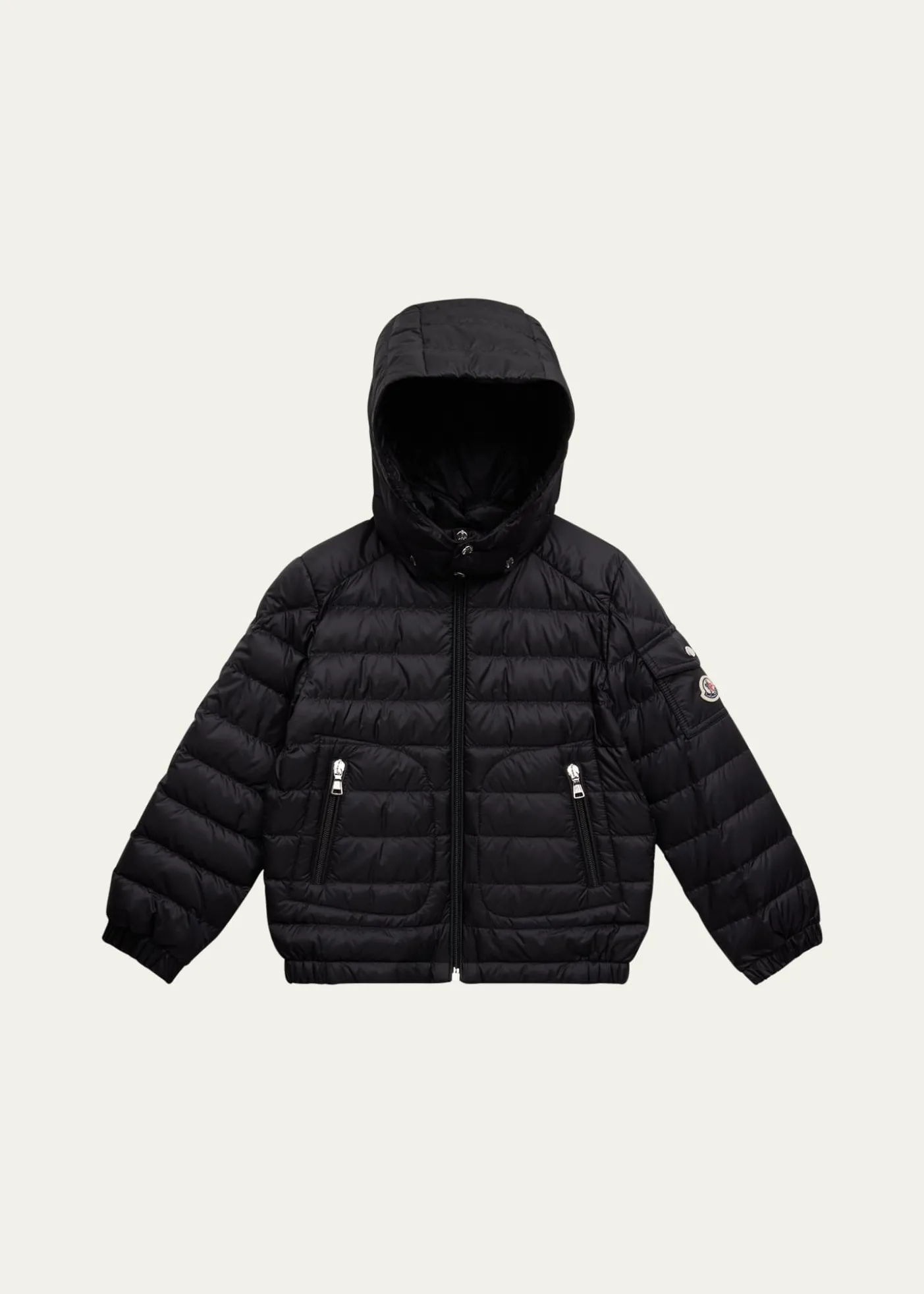 MonclerBoy's Lauros Hooded Puffer Jacket, Size 4-6