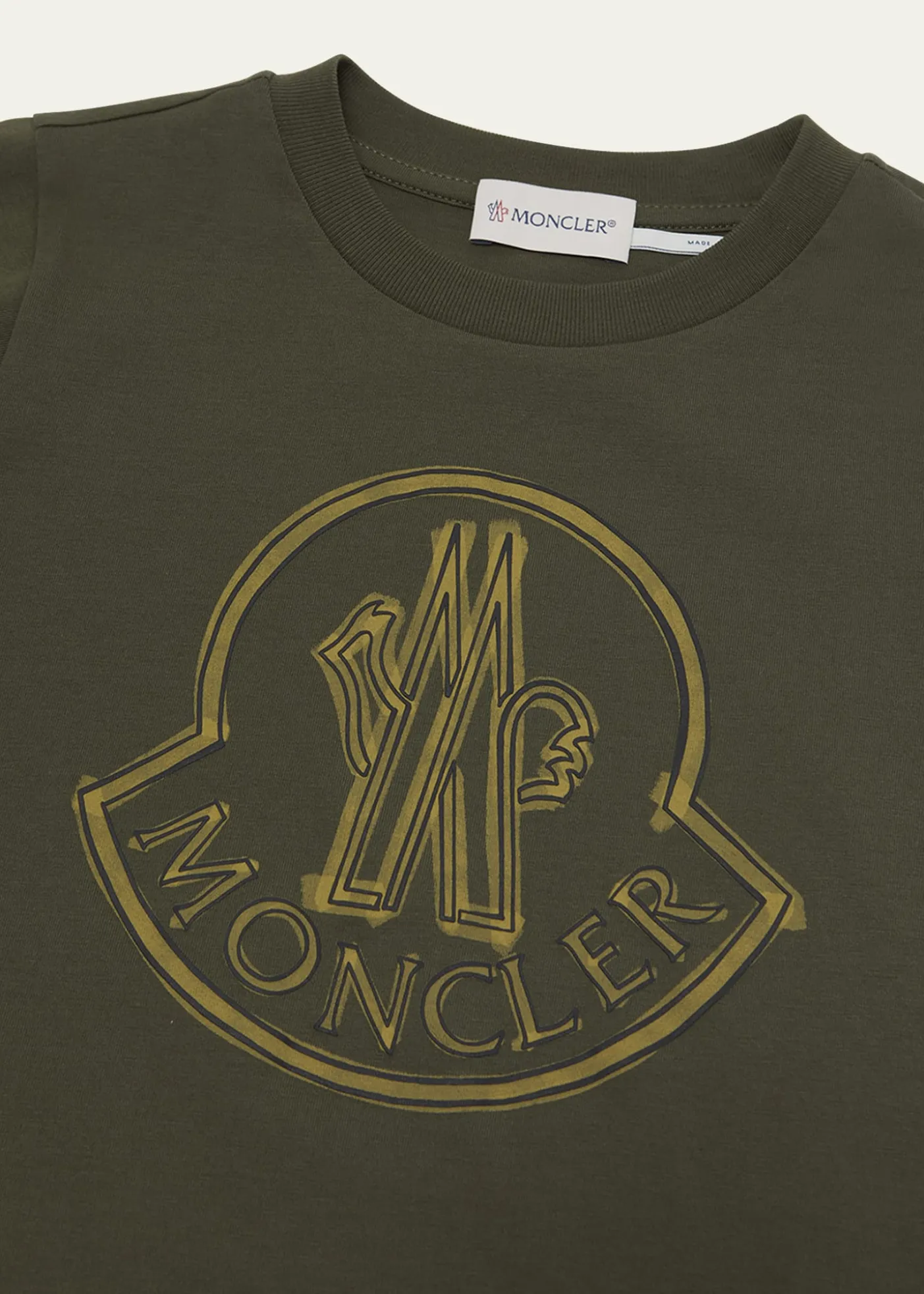 MonclerBoy's Logo-Print Short-Sleeve T-Shirt, Size 4-6