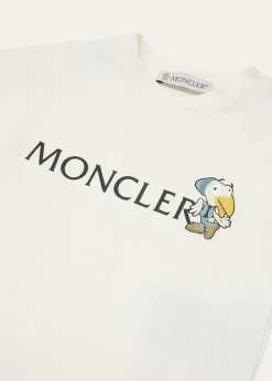 MonclerBoy's MonDuck Logo-Print Short-Sleeve T-Shirt, Size 3M-3