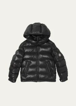 MonclerBoy's New Maya Shiny Puffer Jacket, Size 4-6