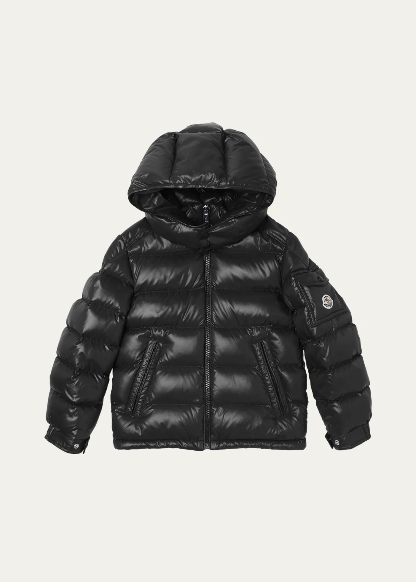 MonclerBoy's New Maya Shiny Puffer Jacket, Size 4-6