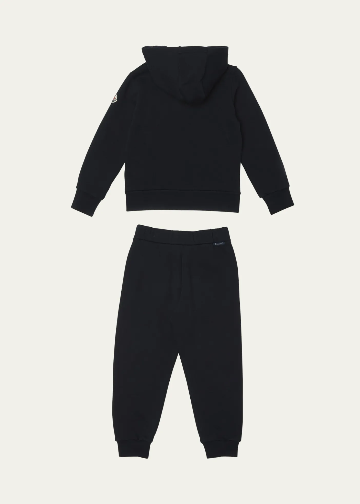MonclerBoy's Embroidered M Hoodie & Joggers, Size 8-10