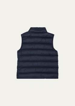 MonclerBoy's Gui Puffer Vest, Size 4-10