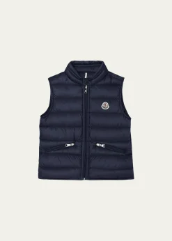 MonclerBoy's Gui Puffer Vest, Size 4-10